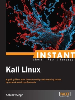 cover image of Instant Kali Linux